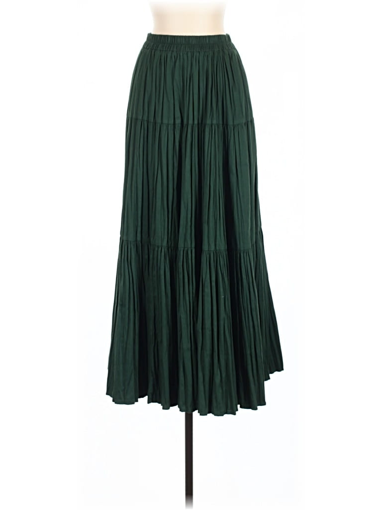 Pre-owned Assorted Brands Formal Skirt In Green