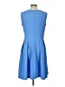 MIK Solid Blue Cocktail Dress Size L - photo 2