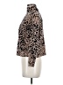 Tahari Animal Print Brown Turtleneck Sweater Size M - photo 5