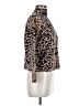 Tahari Animal Print Brown Turtleneck Sweater Size M - photo 4