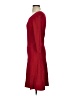 Ann Taylor Solid Red Casual Dress Size S - photo 5
