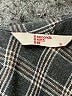 8 Seconds Plaid Black 3/4 Sleeve Blouse Size S - photo 7
