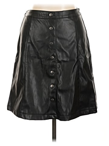 cavalini Faux Leather Skirt (view 1)