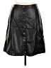 cavalini 100% Polyurethane Black Faux Leather Skirt Size L - photo 1