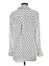 George 100% Rayon White Long Sleeve Blouse Size 8 - 10 - photo 2