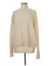 Express Solid Ivory Turtleneck Sweater Size M - photo 1