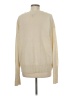 Express Solid Ivory Turtleneck Sweater Size M - photo 2
