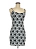 Popular 21 Argyle Silver Cocktail Dress Size M - photo 1