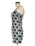 Popular 21 Argyle Silver Cocktail Dress Size M - photo 5