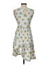 Unbranded Print Gray Casual Dress Size XS (estimated) - photo 2