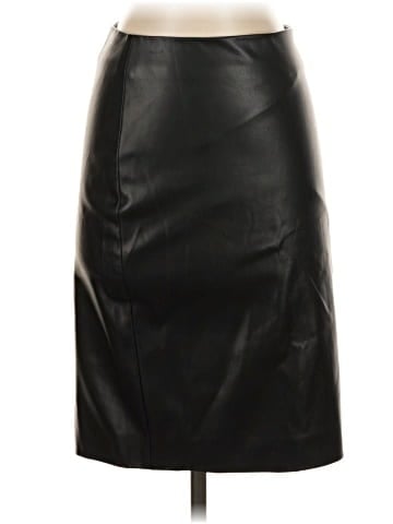Theory Faux Leather Skirt (view 1)