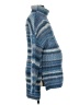Hatch Blue Wool Pullover Sweater Size Med Maternity (2) - photo 4