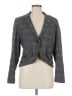 CAbi Plaid Gray Blazer Size 8 - photo 1