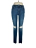 Gap Hearts Blue Jeans Size 14 L - photo 1