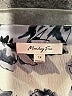 Monday Fun 100% Rayon Silver 3/4 Sleeve Blouse Size 1X - photo 7