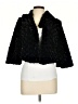 Jolt 100% Polyester Black Faux Fur Jacket Size L - photo 1