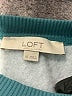 Ann Taylor LOFT Teal Pullover Sweater Size XS - photo 7