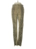Zara Animal Print Green Tan Jeggings Size 4 - photo 1