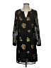 CAbi 100% Polyester Paisley Black Cocktail Dress Size XS - photo 1