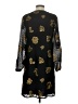 CAbi 100% Polyester Paisley Black Cocktail Dress Size XS - photo 2