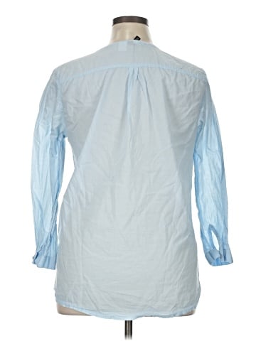 Divided by H&M 3/4 Sleeve Button-Down Shirt (view 2)