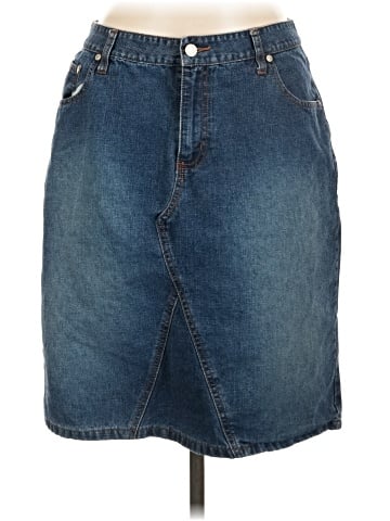 No Boundaries Denim Skirt (view 1)