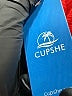 Cupshe Color Block Red Swimsuit Bottoms Size L - photo 3