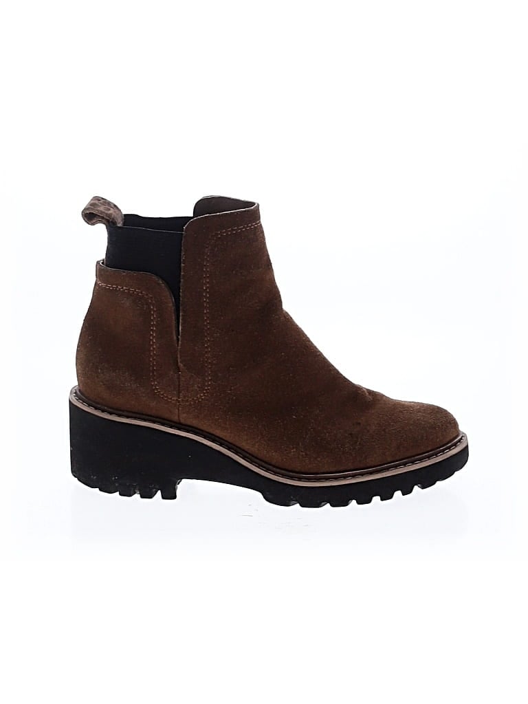 Pre-owned Dolce Vita Ankle Boots In Brown