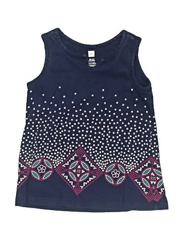 Tea Sleeveless T-Shirt (view 1)