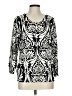 Joseph A. Paisley Black Pullover Sweater Size L - photo 1