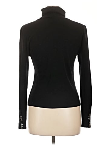 Pink Tartan Long Sleeve Turtleneck (view 2)