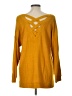 1.State Yellow Pullover Sweater Size L - photo 2