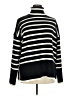 Assorted Brands Stripes Black Turtleneck Sweater Size XL - photo 1