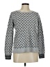 Ann Taylor LOFT Outlet 100% Cotton Polka Dots Gray Pullover Sweater Size M - photo 1