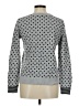 Ann Taylor LOFT Outlet 100% Cotton Polka Dots Gray Pullover Sweater Size M - photo 2