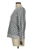 Ann Taylor LOFT Outlet 100% Cotton Polka Dots Gray Pullover Sweater Size M - photo 5