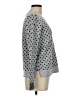 Ann Taylor LOFT Outlet 100% Cotton Polka Dots Gray Pullover Sweater Size M - photo 4