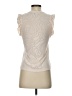 Ted Baker London Ivory Sleeveless Blouse Size 4 (1) - photo 2