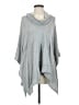 Splendid Gray Poncho Size S - photo 1
