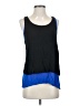 Olivia Moon Blue Sleeveless Top Size S - photo 1