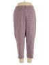 Lands' End Houndstooth Plaid Red Casual Pants Size 2X - photo 1