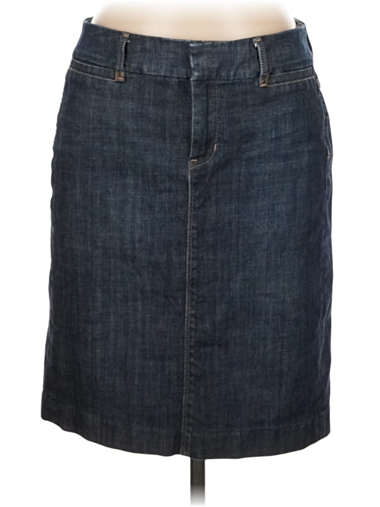 Pre-owned Limited Edition Denim Skirt In Blue