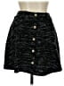 Originality Tweed Black Casual Skirt Size M - photo 1