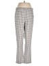 MASSIMO FABBRO Houndstooth Ivory Casual Pants Size 8 - photo 1