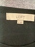 Ann Taylor LOFT Black Short Sleeve Top Size M - photo 7