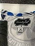Mud Pie 100% Polyester Print Blue Casual Dress Size M - photo 7