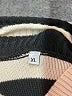 Unbranded Stripes Black Turtleneck Sweater Size XL - photo 7