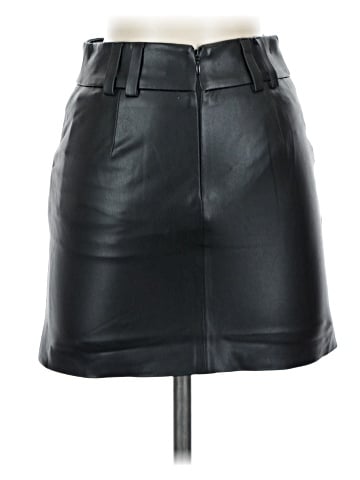 Veronica Beard Faux Leather Skirt (view 1)