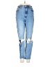 Abercrombie & Fitch Hearts Blue Jeans Size 27 waist - photo 1