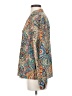 Shein Paisley Blue Long Sleeve Blouse Size S - photo 5